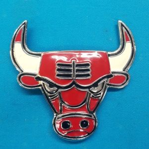 Vintage bulls belt buckle